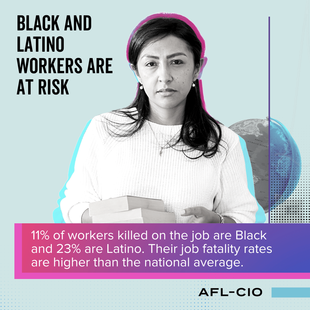 BLACK AND LATINO WORKERS ARE AT RISK