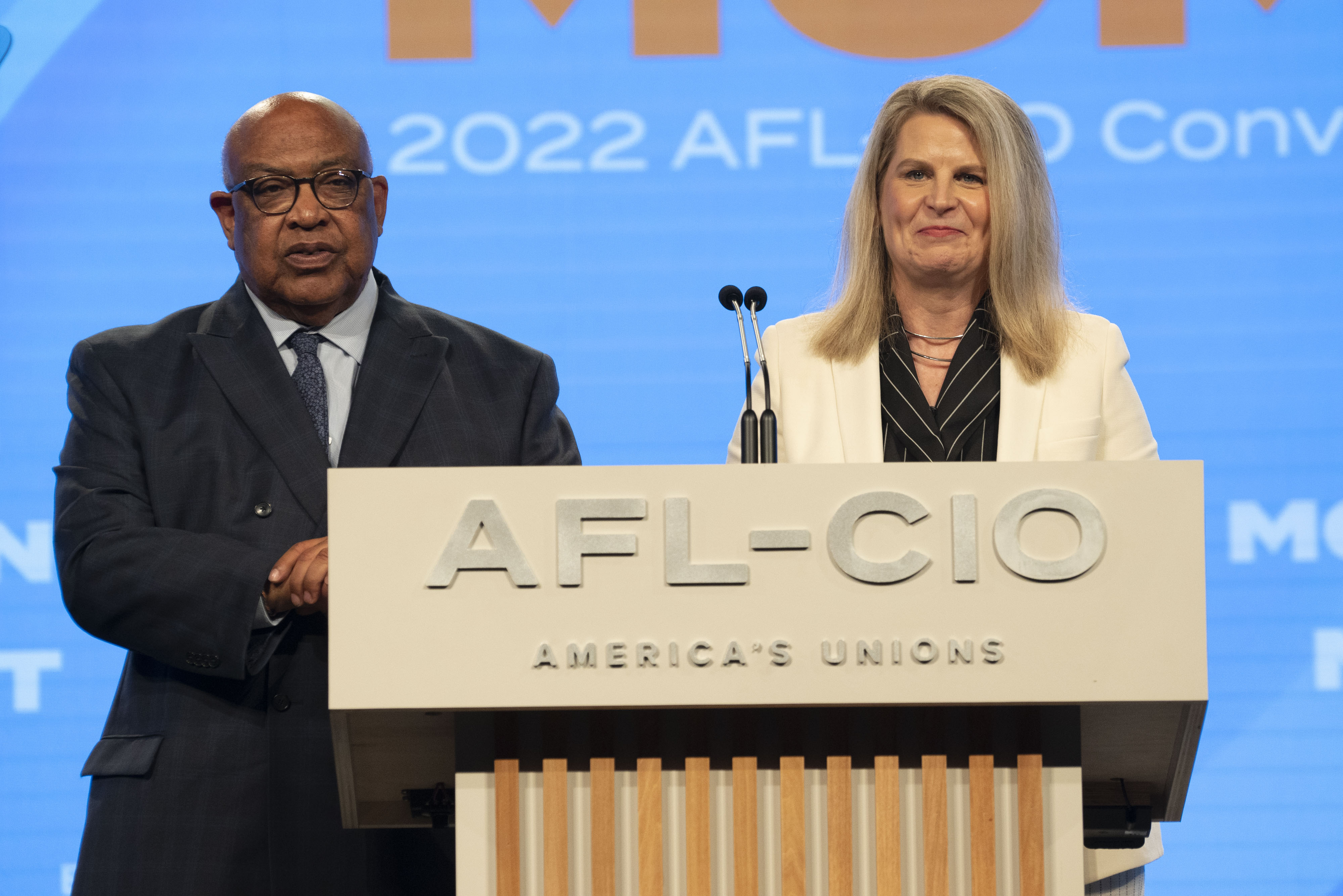 Officers at 2022 AFL-CIO Convention