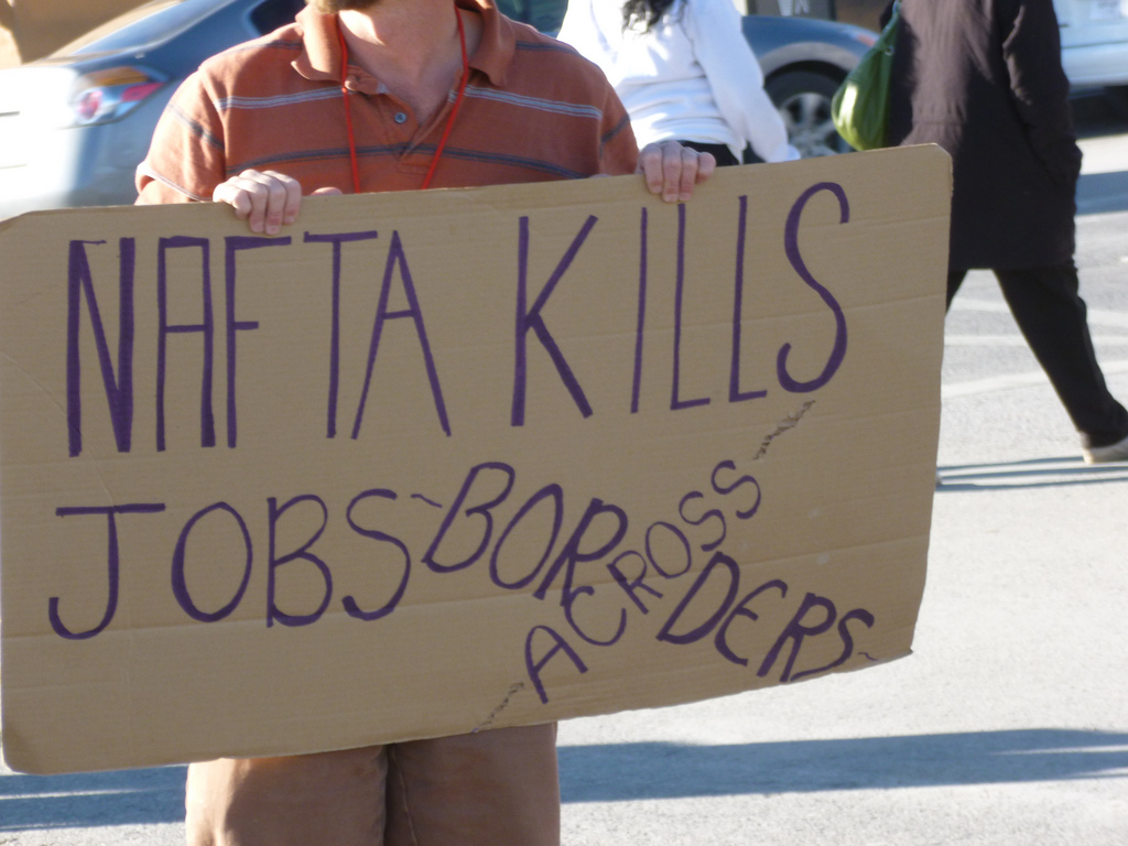 NAFTA Protest