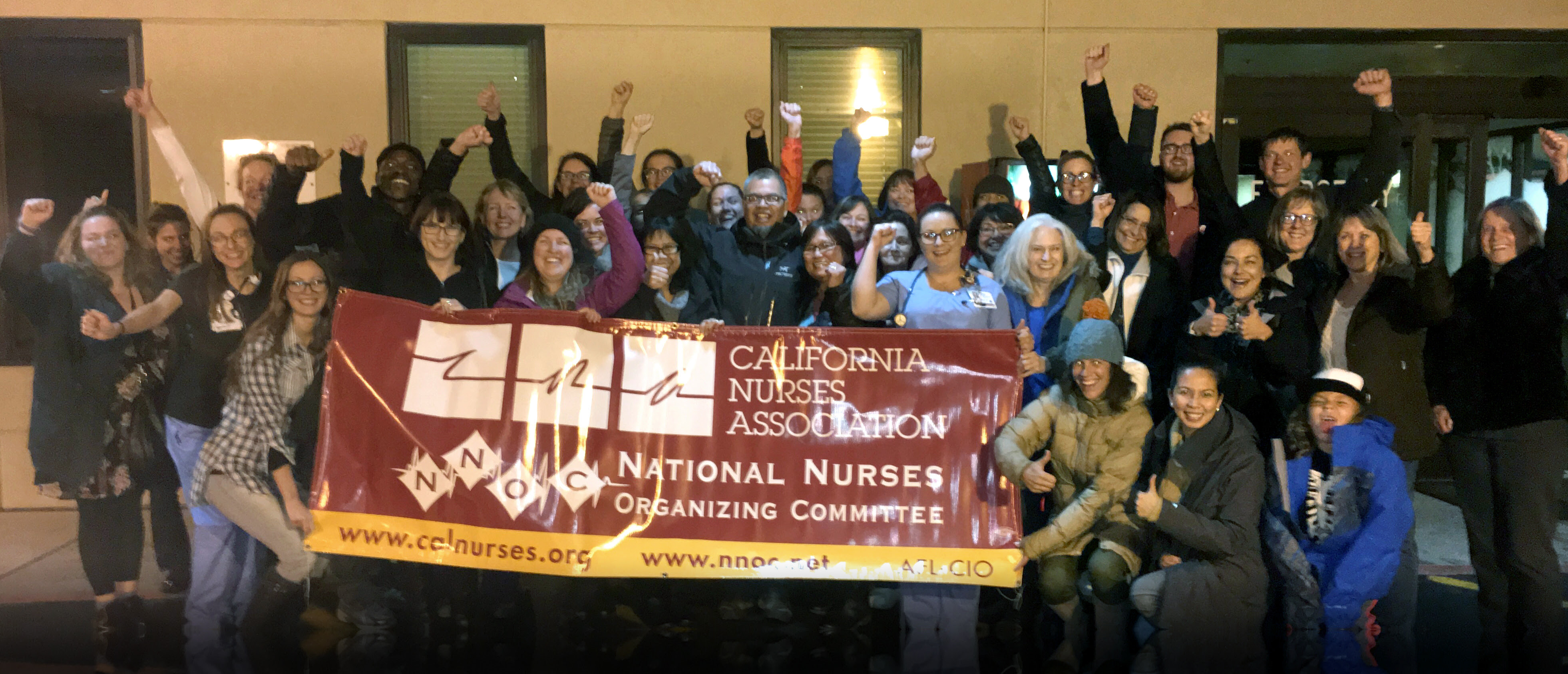 California nurses organizing