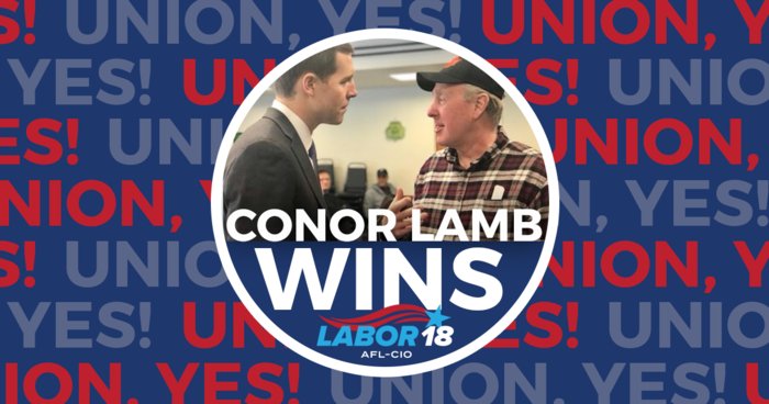 Conor Lamb victory!