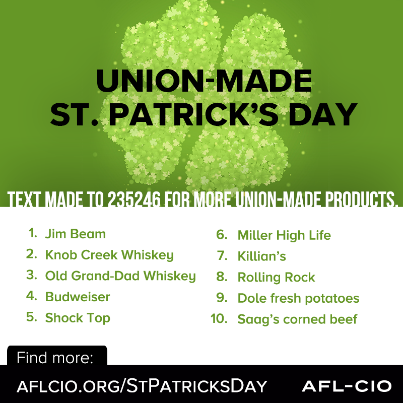 Union-Made St. Patrick's Day
