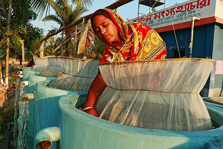 Fisherwoman