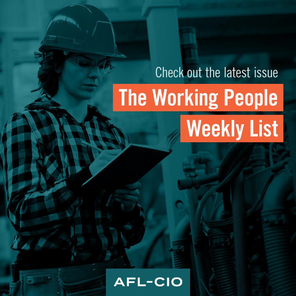 Working People Weekly List