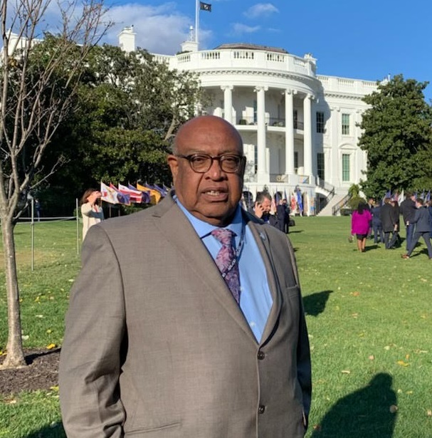 S-T Fred Redmond at Infrastructure Bill Signing