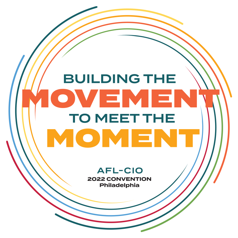 AFL-CIO 2022 Convention Logo