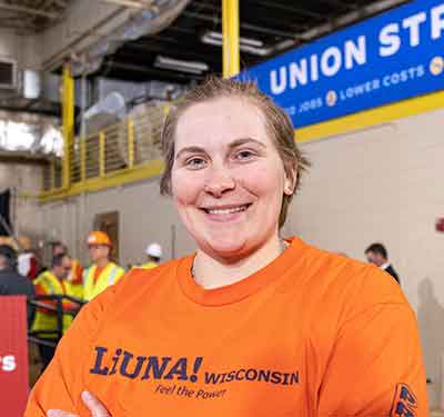 Sarah Varga, Laborers (LIUNA)