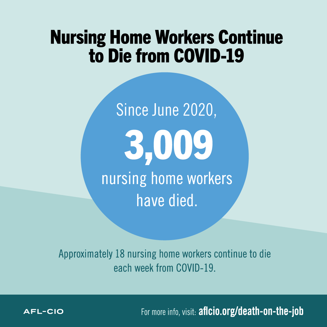 Nursing Home Workers Continue to Die from COVID-19