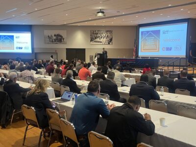 Attendees at AFL-CIO’s Housing Trust event in Massachusetts.