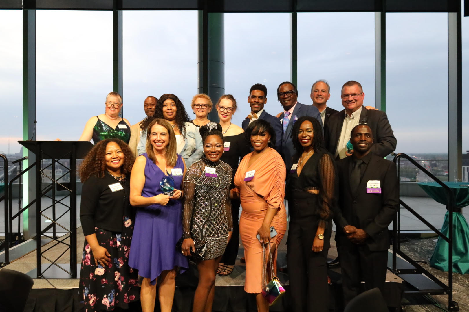 Awardees at the 2023 Workforce Development Institute first annual Workers Gala.