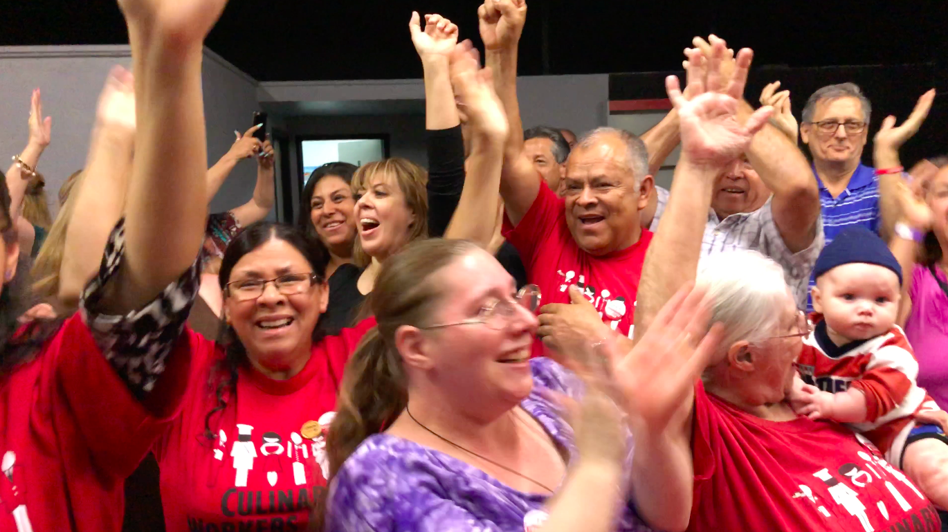 Workers at Station Casinos’ Palms Casino Resort Vote to Unionize