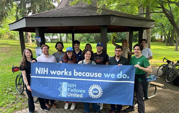 NIH fellows rally to join the UAW