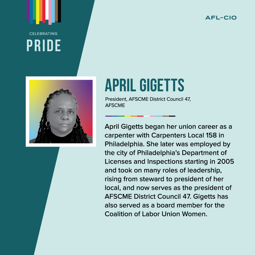 Pride Month Profiles: April Gigetts