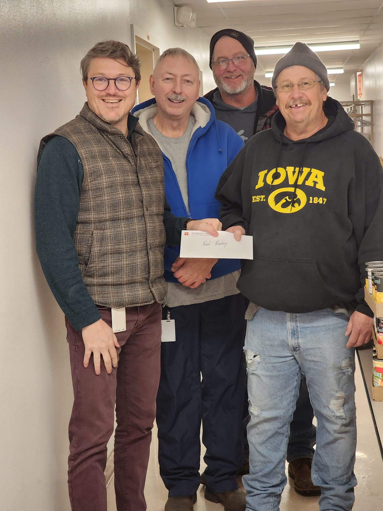 UAW members at Thombert raise funds for the Salvation Army.