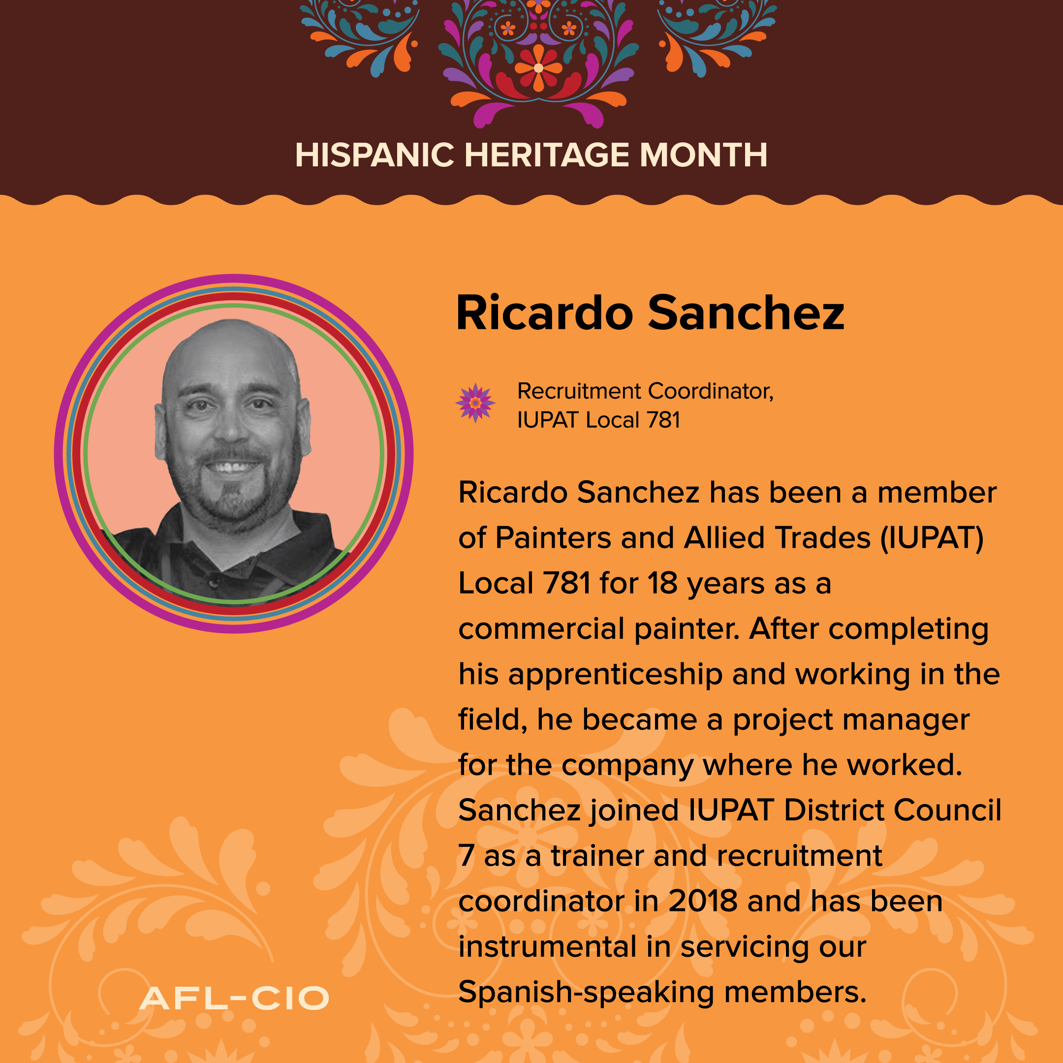 Hispanic Heritage Month Profiles: Ricardo Sanchez