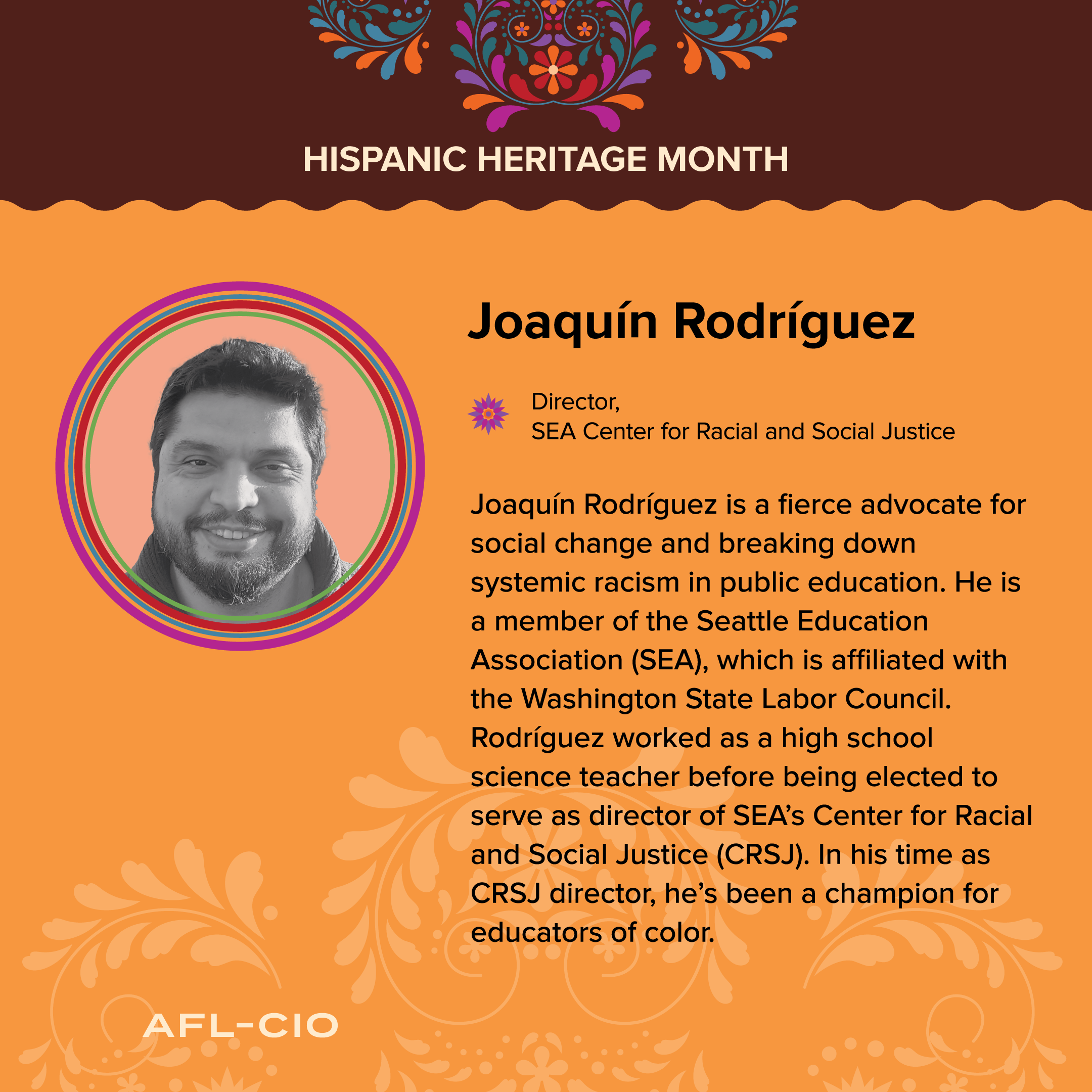 Hispanic Heritage Month Profiles: Joaquín Rodríguez