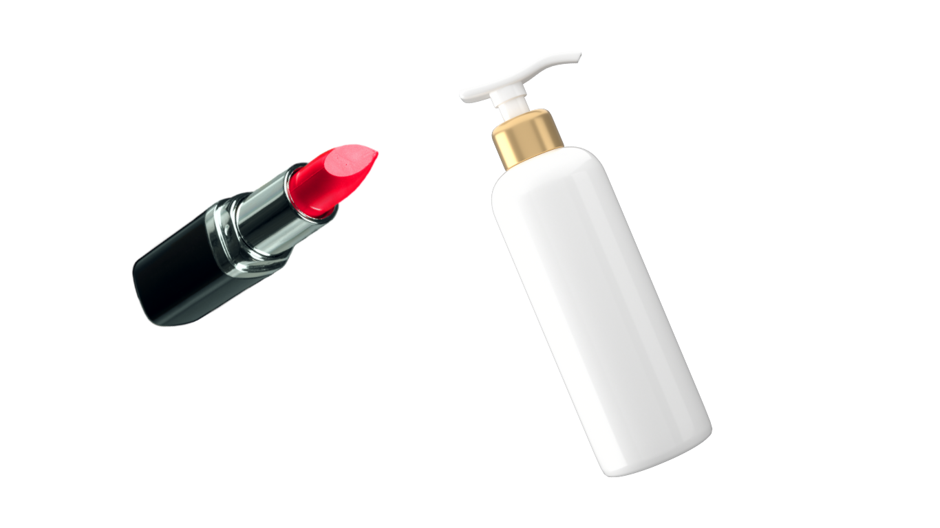 Lotion and Lipstick