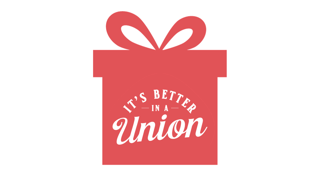 Better in a Union Gift on transparent background