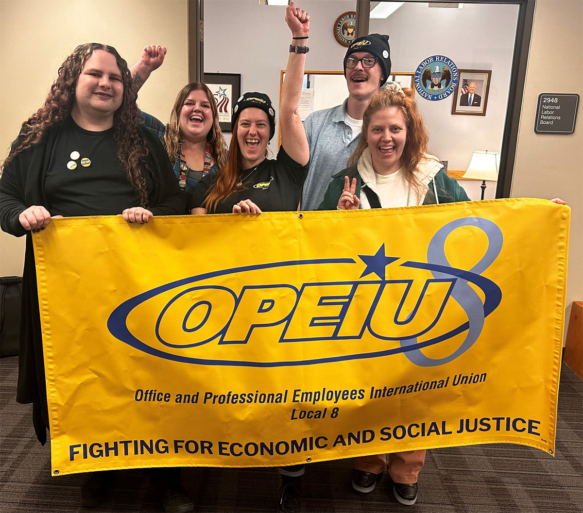 Service & Solidarity Spotlight: Friends of Youth Staff Join Together with OPEIU