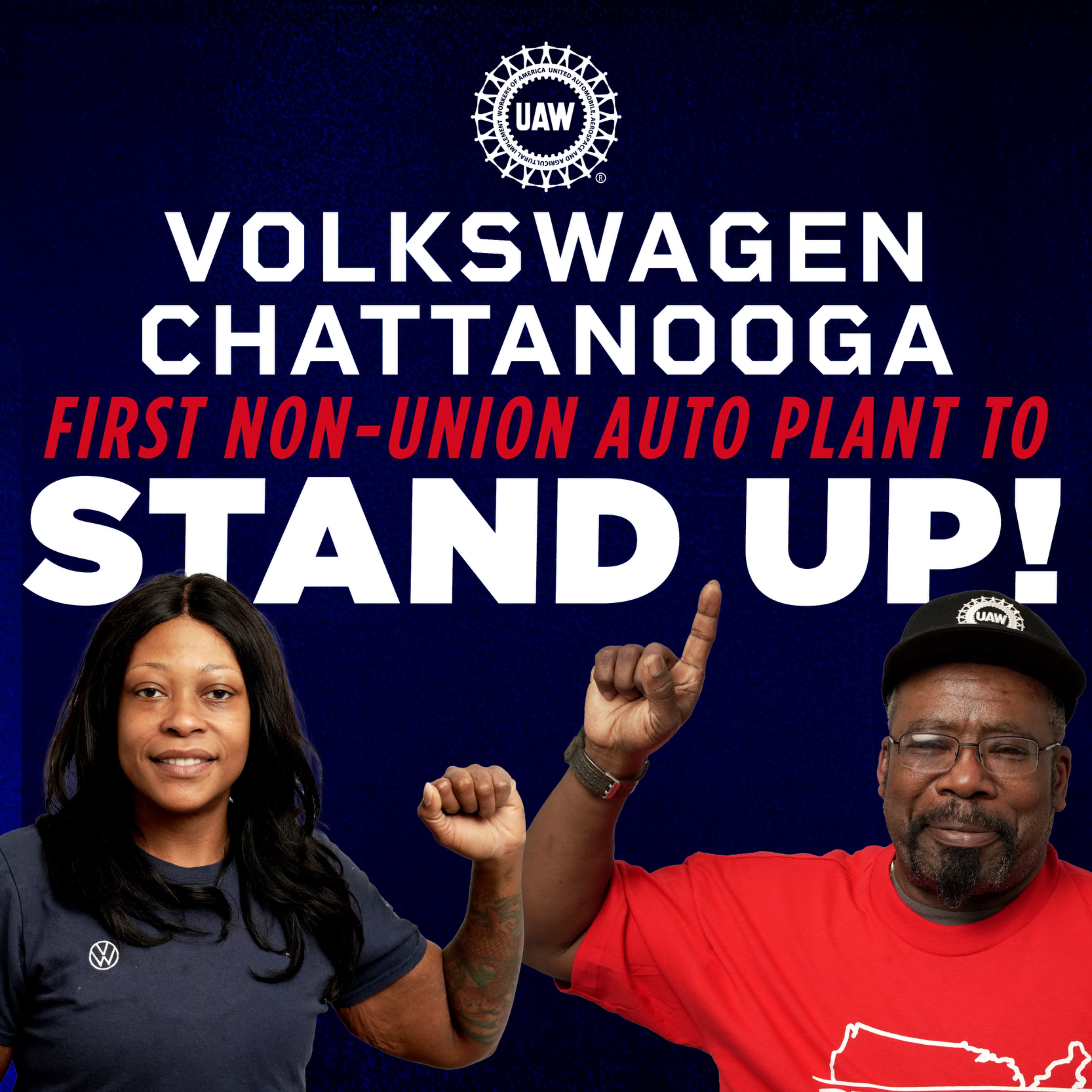 Service & Solidarity Spotlight: Volkswagen Workers Become First Southern Autoworkers to Win Their Union