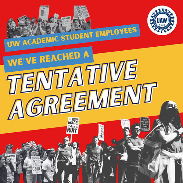 UW Student Workers Reach a Deal with University After One-Day Strike