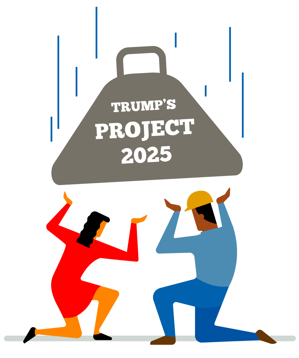 Workers bearing the weight of Project 2025